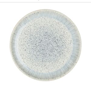 NWT Denby Halo Speckle Coupe Dinner Plates